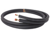 Refrigerant Line Set with 1/4 and 1/2 Line Ends - 50 feet -