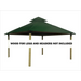 Riverstone Industries ACACIA AGK12-SD 12 sq. ft. Gazebo Roof Framing And Mounting Kit with Sundura Canopy Green\