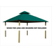 Riverstone Industries ACACIA AGK12-SD 12 sq. ft. Gazebo Roof Framing And Mounting Kit with Sundura Canopy Teal