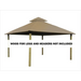 Riverstone Industries ACACIA AGOK12 12 sq. ft. Gazebo Roof Framing And Mounting Kit with Outdura Canopy Antique Beige