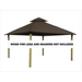 Riverstone Industries ACACIA AGOK12 12 sq. ft. Gazebo Roof Framing And Mounting Kit with Outdura Canopy Stone