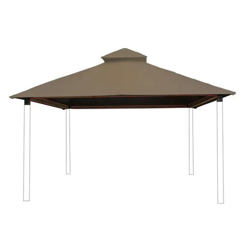 Riverstone Industries ACACIA AGOK14 14 sq. ft. Gazebo Roof Framing And Mounting Kit with Outdura Canopy