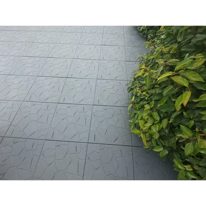 Riverstone Industries RSI Snap Flooring Tiles Gray Sample