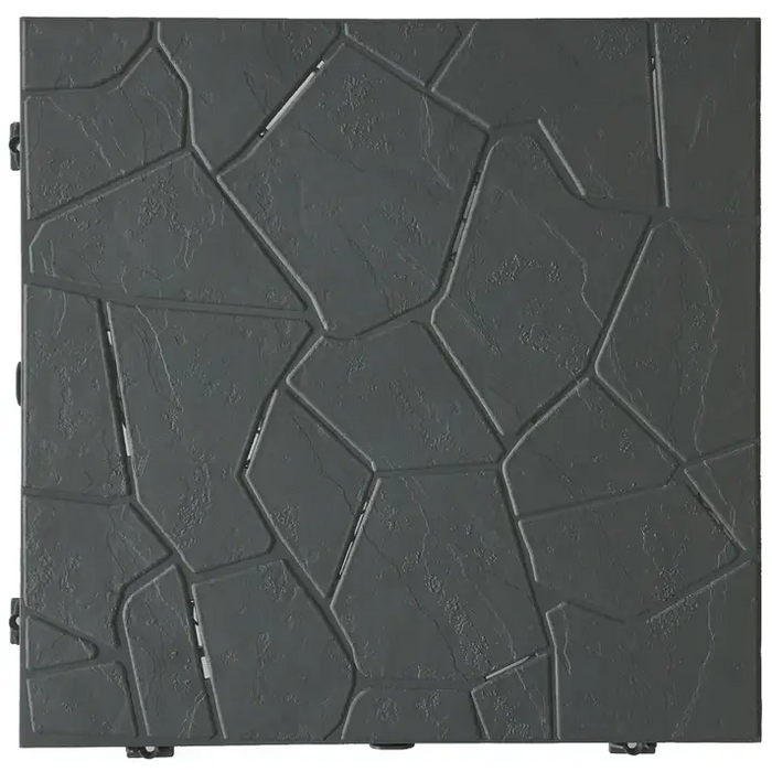 Riverstone Industries RSI Snap Flooring Tiles Gray