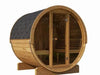 Sauna Life Model E7G Sauna Barrel Glass Front - Sauna Barrel