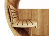 Sauna Life Model E7W Sauna Barrel-Window - Sauna Barrel