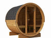 Sauna Life Model E8G Sauna Barrel Glass Front - Sauna Barrel