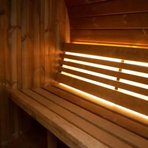 Sauna Life Model E8W Sauna Barrel-Window - Sauna Barrel