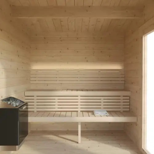 Sauna Life Model G4 Outdoor Home Sauna Kit - Sauna Kit