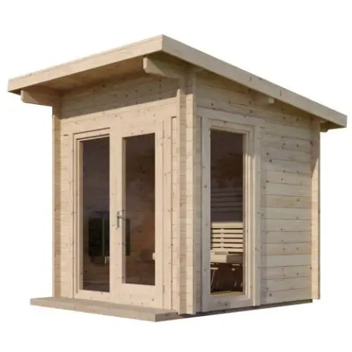 Sauna Life Model G4 Outdoor Home Sauna Kit - Sauna Kit