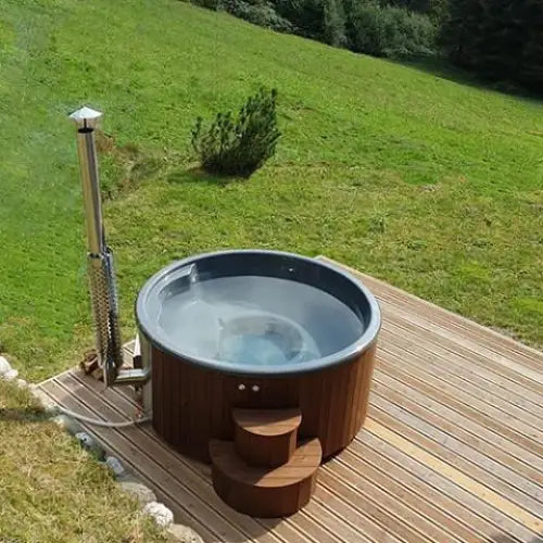 SaunaLife Model S4N Wood-Fired Hot Tub - Health & Wellness