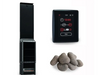 Saunum AIR 10 WiFi Sauna Heater Package - Black