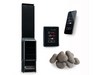 Saunum AIR 7 WiFi Sauna Heater Package - Black