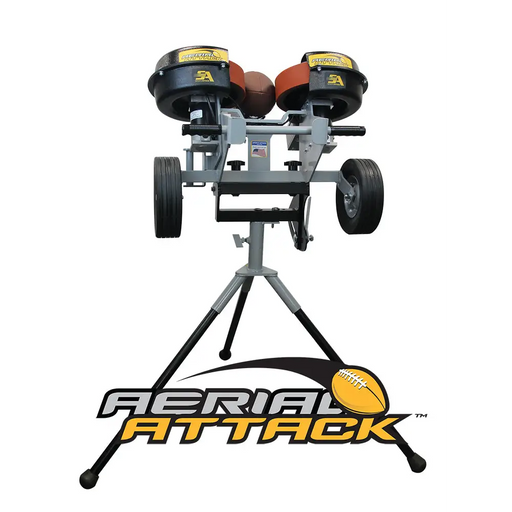 Sports Attack Aerial Attack Football Pitching Machine Close-up