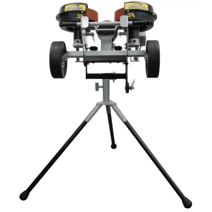 Sports Attack Snap Attack Football Pitching Machine Front View