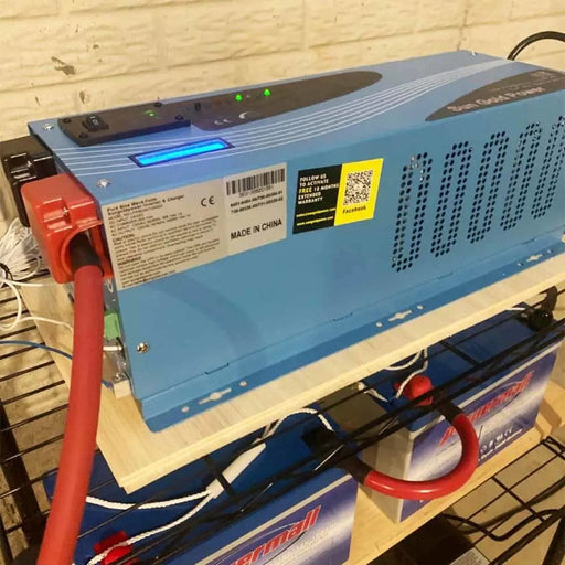 2000W DC 24V PURE SINE WAVE INVERTER WITH CHARGER - 