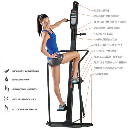 VERSACLIMBER CL-108H/HP VERSACLIMBER WITH POLAR CHEST STRAP