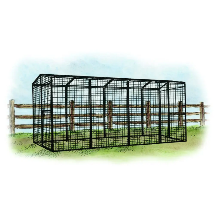 Walk-In 15 ft. Chicken Run (6’6’W x 15’L x 6’3’H)