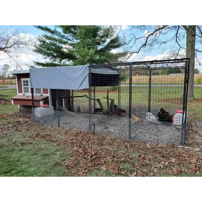 Walk-In 15 ft. Chicken Run (6’6’W x 15’L x 6’3’H)