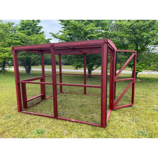 Wooden 16 Ft. Chicken Run (8’W X 16’L X 6’3”H)