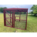 Wooden 16 Ft. Chicken Run (8’W X 16’L X 6’3”H)