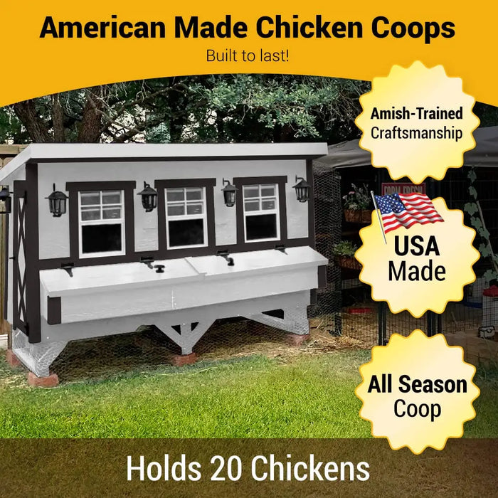 XL Chicken Coop - Up to 20 Chickens - Chicken Coops