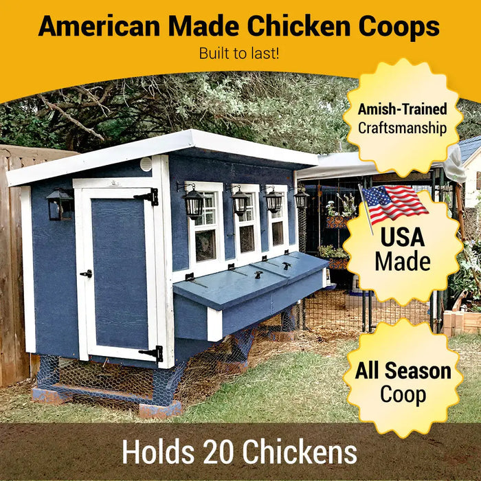 XL Chicken Coop - Up to 20 Chickens - Chicken Coops