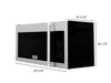 Over the Range Convection Microwave Oven in Stainless Steel