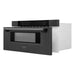 zline microwave oven MWD-30-BS side open
