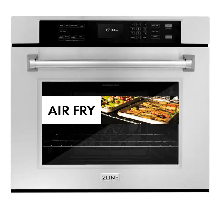 zline professional stainless steel wall oven WAS-30 air fry