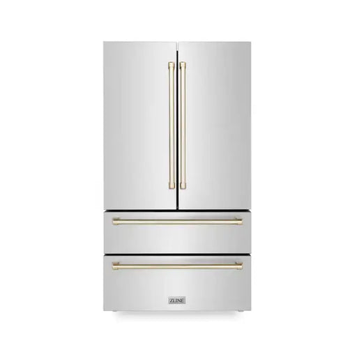 ZLINE 36 Autograph Edition 22.5 cu. ft Freestanding French