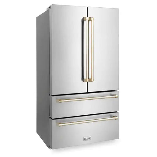 ZLINE 36 Autograph Edition 22.5 cu. ft Freestanding French