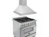 36 Kitchen Package with Stainless Steel Dual Fuel Range