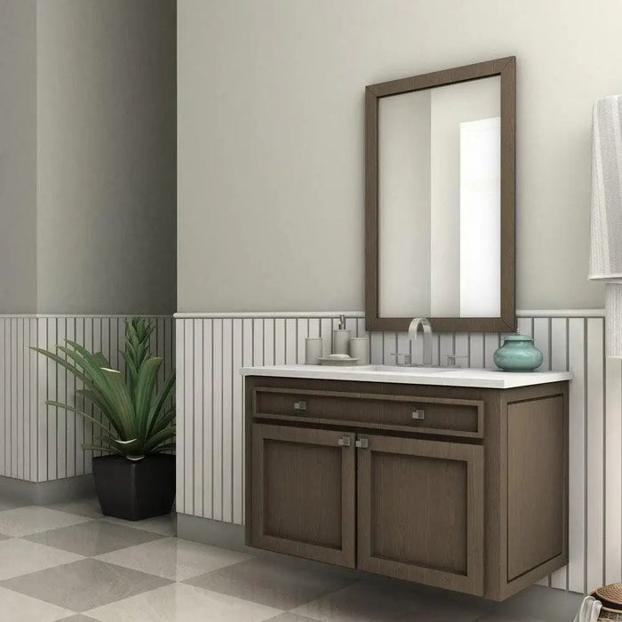 ZLINE Bliss Bath Faucet - BLS-BF - Bathroom Faucet Chrome Attached Side View