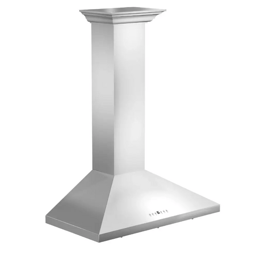 Convertible Vent Wall Mount Range Hood in Stainless Steel
