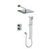 ZLINE Crystal Bay Thermostatic Shower System Bathroom Chrome