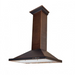 Designer Series Hand-Hammered Wall Mount Range Hood (8KBH) -