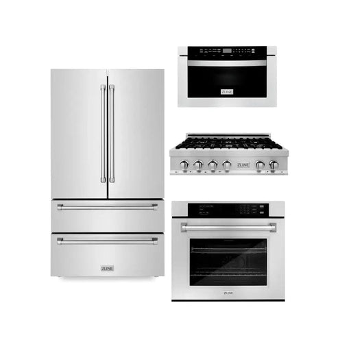 Kitchen Package with Refrigeration 36 Stainless Steel