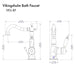 ZLINE Vikingsholm Bath Faucet Bathroom Dimensions