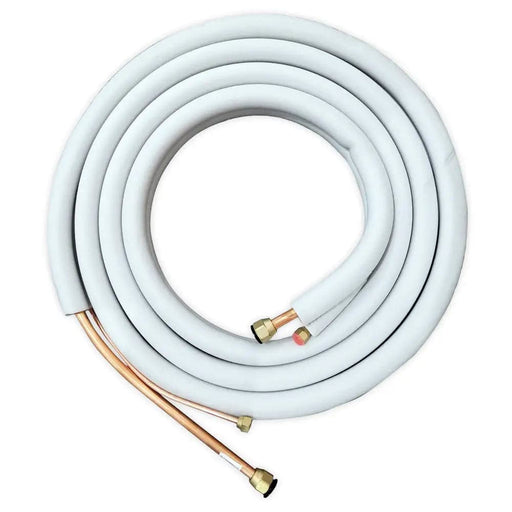 16ft 1/4 x 1/2 Lineset for 12K & 18K Indoor Olympus w/ communication wire