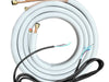 16ft 1/4 x 3/8 Lineset for 9K Indoor Olympus w/ communication wire
