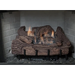 30 Millivolt Burner / Palmetto Oak Log Set with BUF42-T Box 