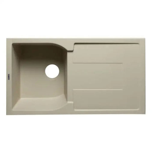 ALFI brand AB1620DI-B Biscuit 34 Single Bowl Granite