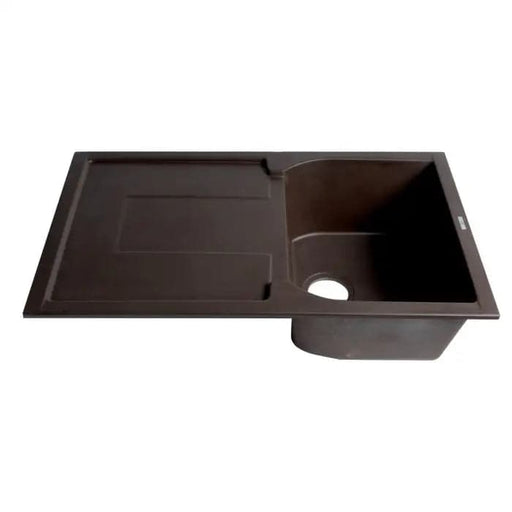 ALFI brand AB1620DI-C Chocolate 34 Single Bowl Granite