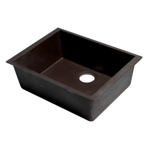 ALFI brand AB2420UM-C Chocolate 24 Undermount Single Bowl 