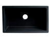 ALFI brand AB3018HS-BM 30 Black Matte Reversible Smooth /