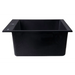 ALFI brand AB3020DI-BLA Black 30 Drop-In Single Bowl Granite