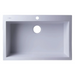 ALFI brand AB3020DI-W White 30 Drop-In Single Bowl Granite