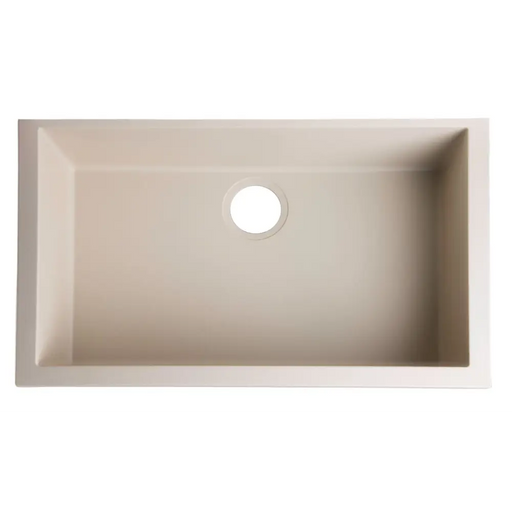 ALFI brand AB3020UM-B Biscuit 30 Undermount Single Bowl