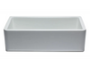 ALFI brand AB3318SB-W 33 White Smooth Apron Solid Thick Wall